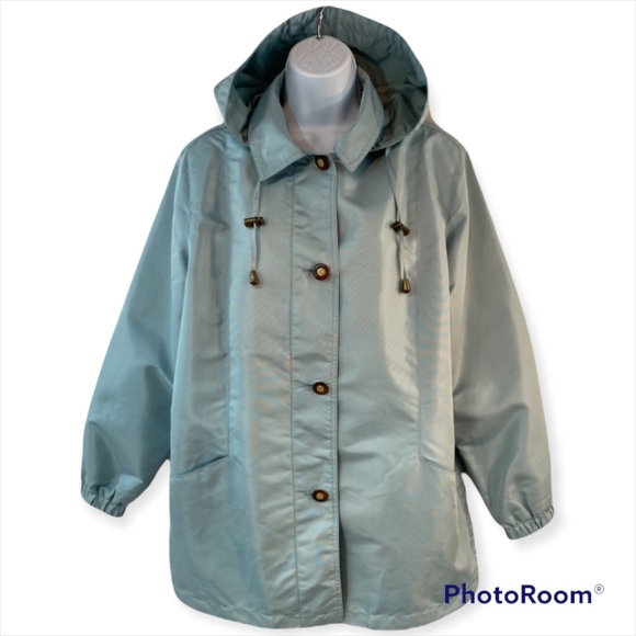 Blair Raincoat Rain Jacket Hooded Lined 